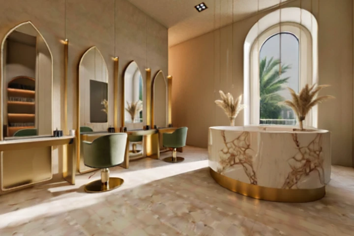 Salon rebuilt